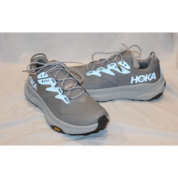 Hoka Men\'s Goretex Transport Running Athletic Sneakers Gray GLCT NEW sz 13 $175